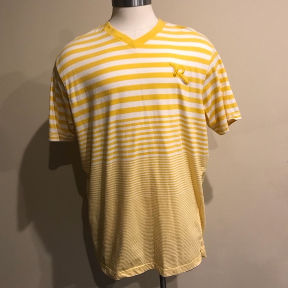 Rocawear 3XL  Yellow and white Shirt - Picture 1 of 3